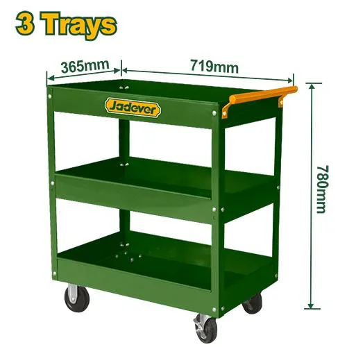 CARRO DE HERRAMIENTAS 3 BANDEJAS												 JADEVER