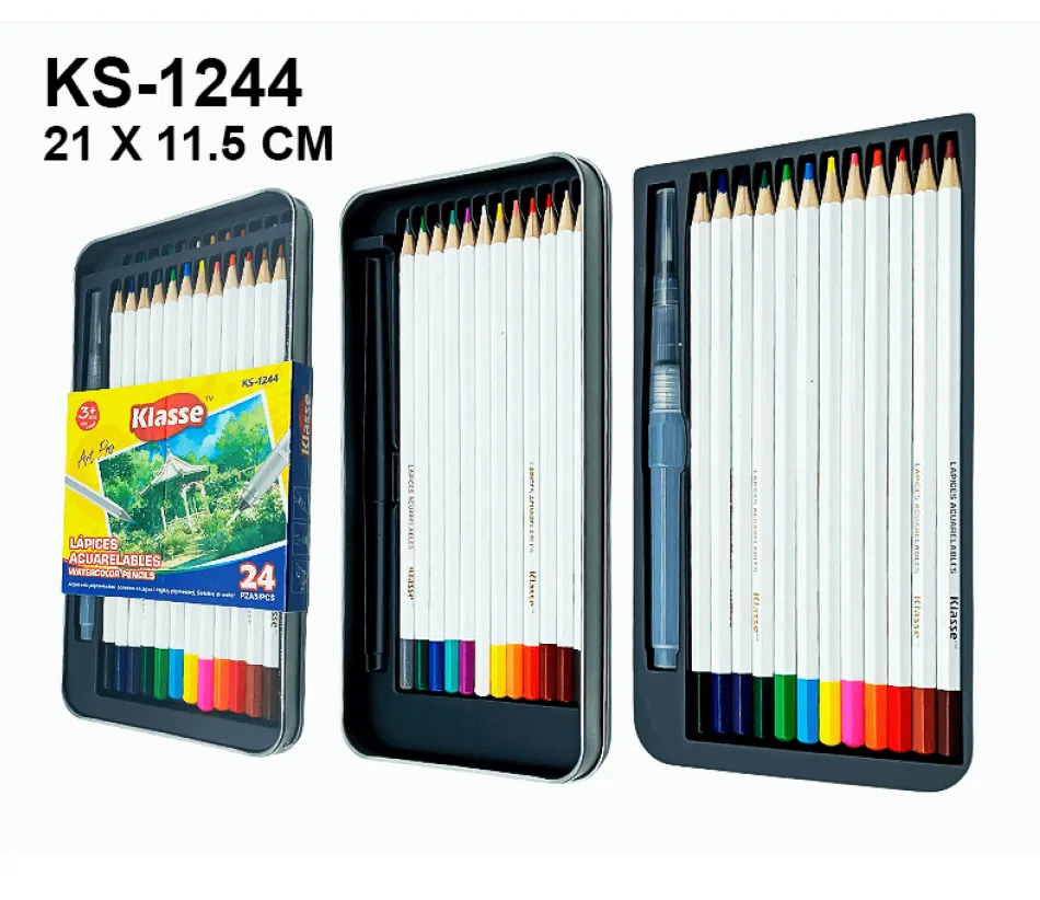 LAPICES PARA  COLOREAR 24PZS  PREMIUM KLASSE