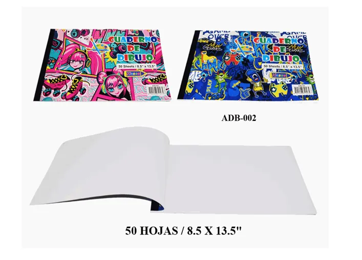 CUADERNO DIBUJO 50 PAGINAS  KLASSE