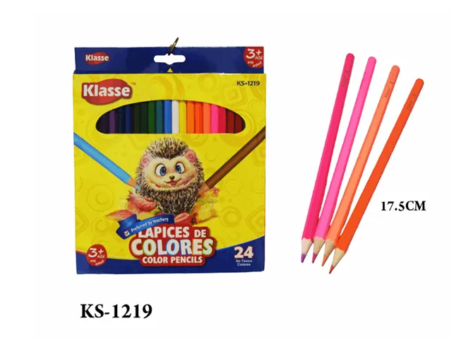 LAPIZ DE COLOR X 24 PZS  KLASSE