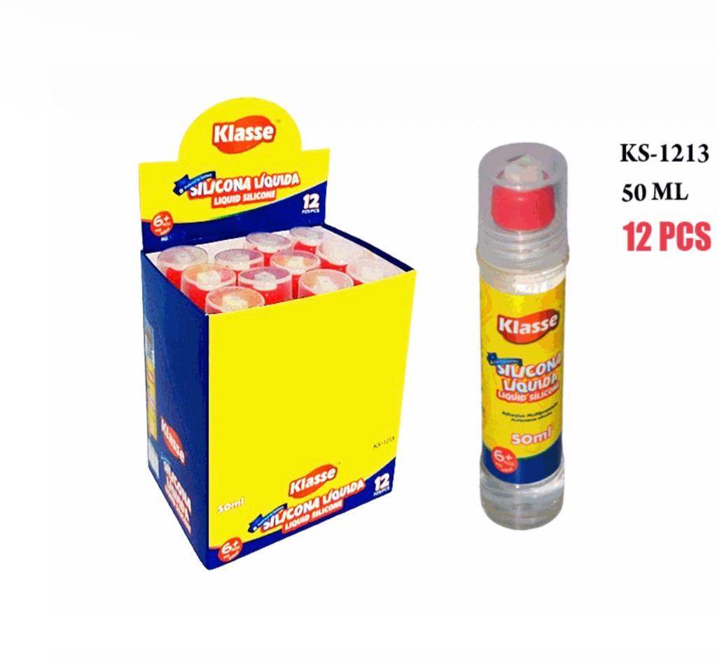 SILICONA LIQUIDA TRASNP 50ML  KLASSE