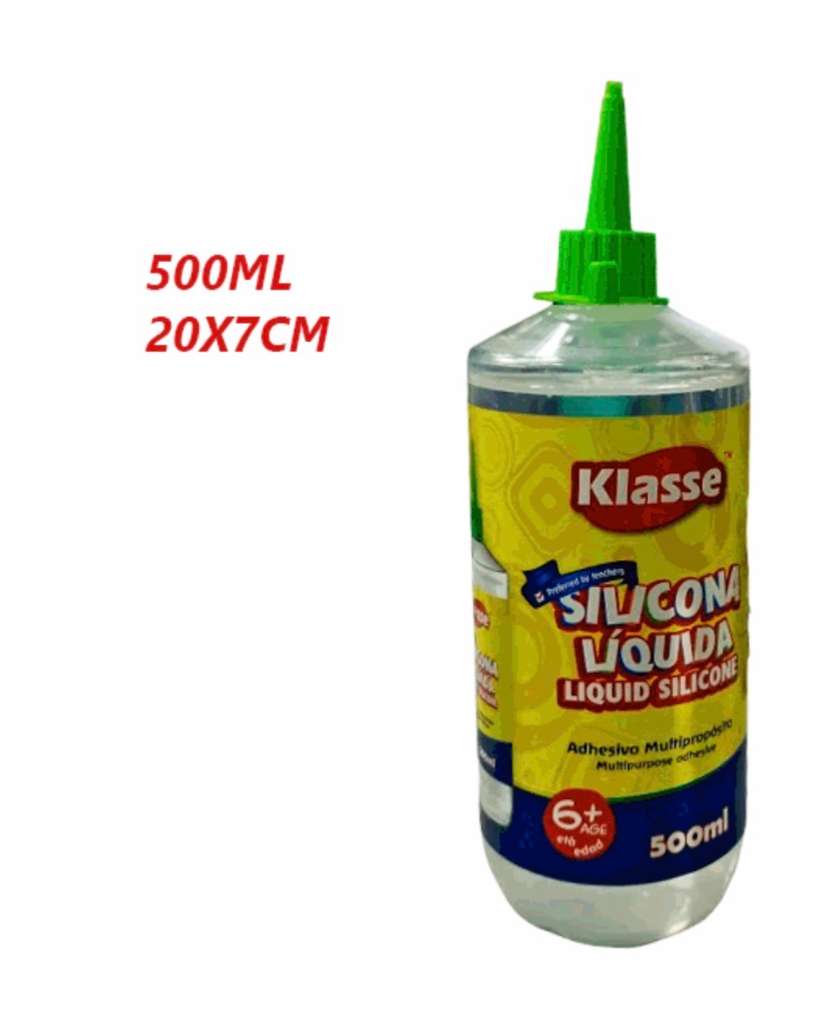 SILICONA LIQUIDA 500ML (MINIMO 6 UNDS) KLASSE